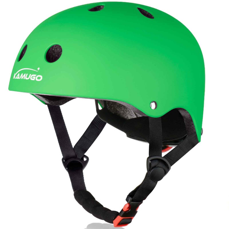 KAMUGO Kids Adjustable Helmet  Suitable for Toddler Kids Ages 2-8 Boys Girls  Multi-Sport Safety Cycling Skating Scooter Helmet (Mint Green  Small) - Image 1